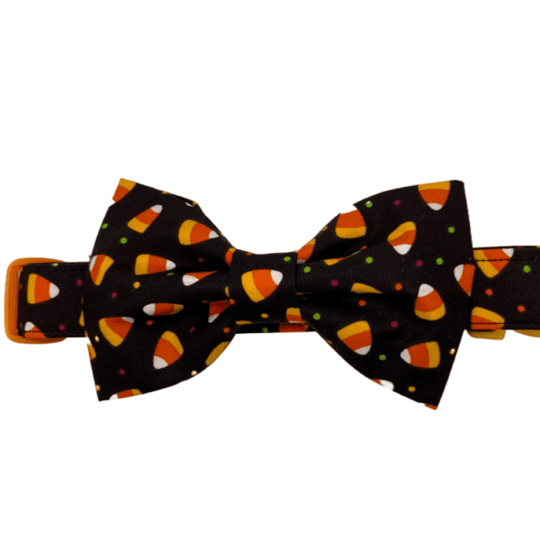 candy corn adjustable dog collar