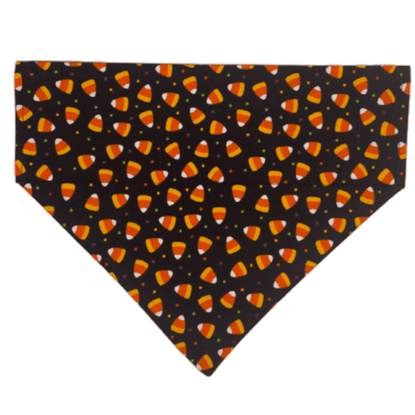 candy corn over the collar bandana