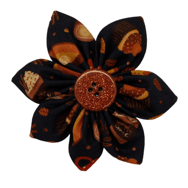 pumpkin spice removable flower (small)