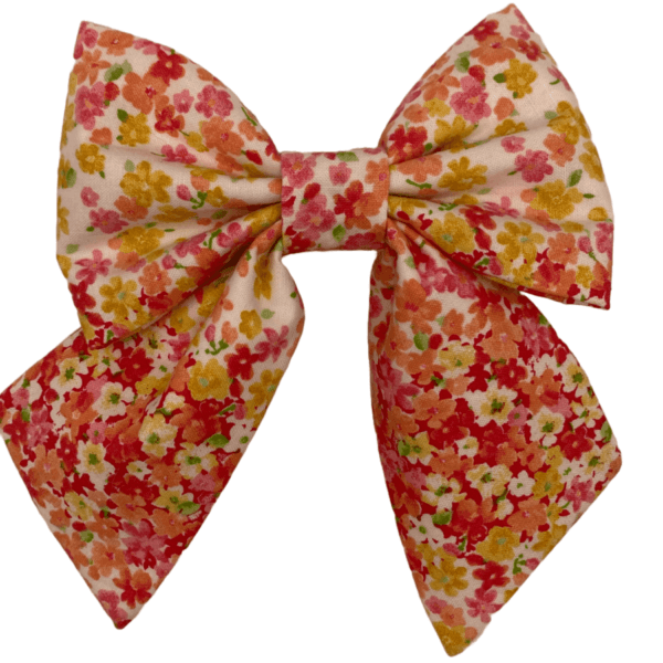 spring flowers sailor bowtie