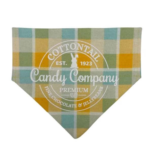 cottontail candy company over the collar bandana