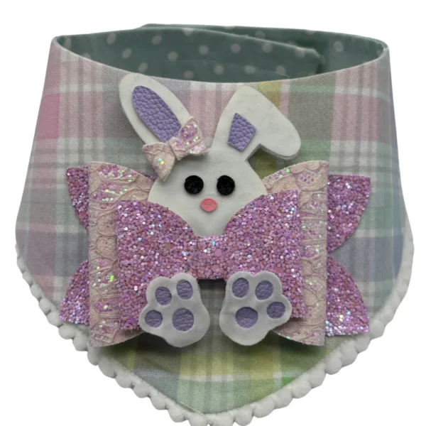 ruffled easter bunny bandana limited edition