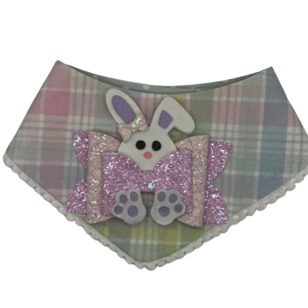 ruffled easter bunny bandana limited edition