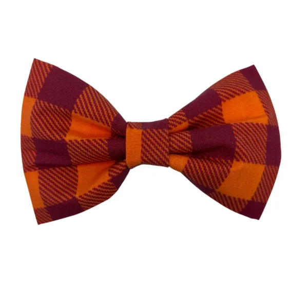 virginia tech hokies themed bougie bowtie